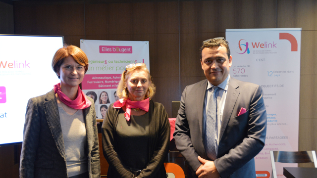 Bouygues construction, WeLink et Elles bougent