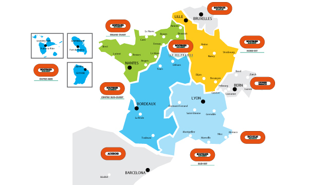 Activités Bâtiment en France