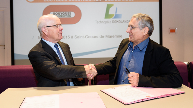 Partenariat Domolandes et Bouygues Construction