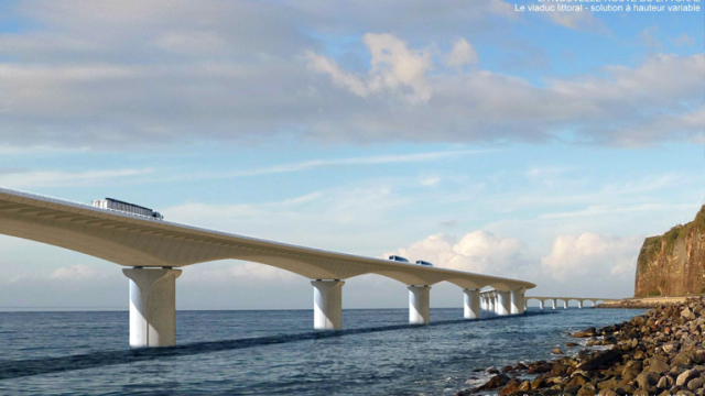 Nouvelle Route du Littoral de l'Ile de la Réunion