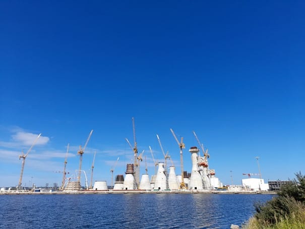 Parc éolien en mer de Fécamp © Bouygues Travaux Publics