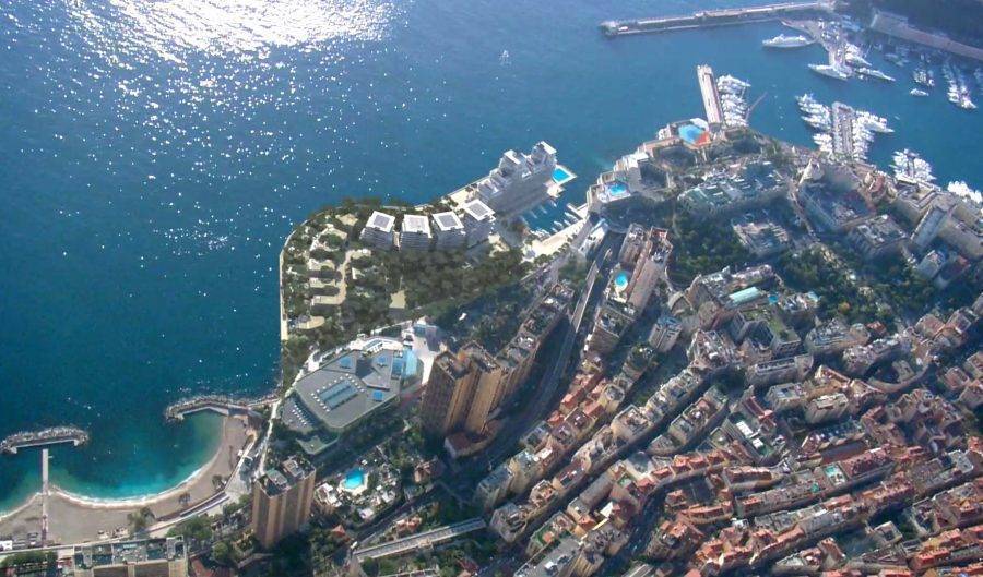 Projet d'urbanisation en mer de Monaco