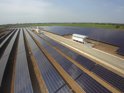 4 fermes solaires à Ayutthaya, à 100km au nord de Bangkok (Thaïlande)