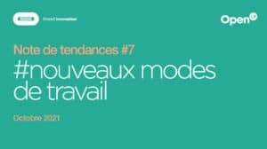 nouveaux modes de travail