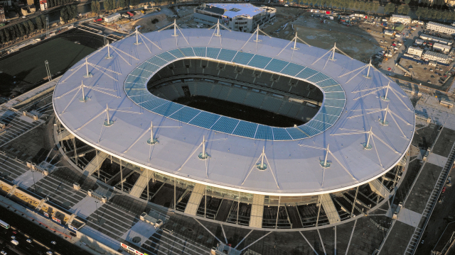 Stade de France, vue du ciel