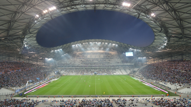 Le stade Vélodrome de Marseille
