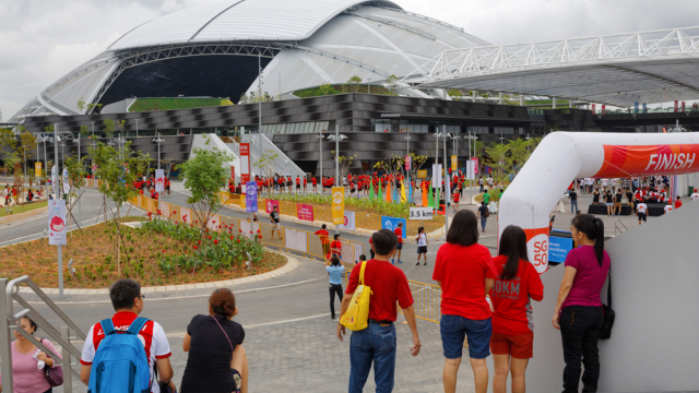 Sports Hub Singapour - Bouygues Construction