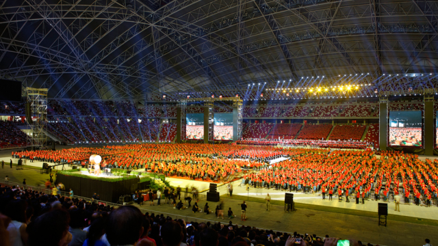 Sports Hub Singapour - Bouygues Construction