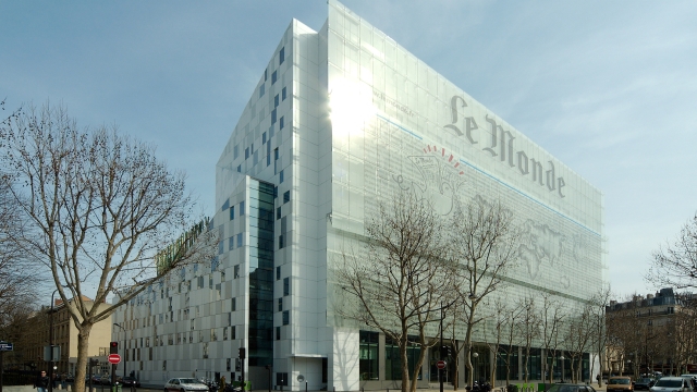 The Le Monde headquarters