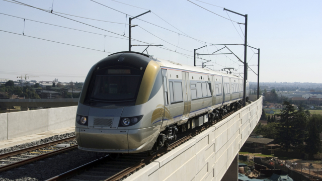 La ligne ferroviaire Gautrain