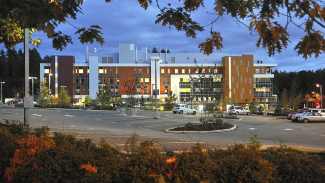 L’hôpital Jim Pattison de Surrey, au Canada