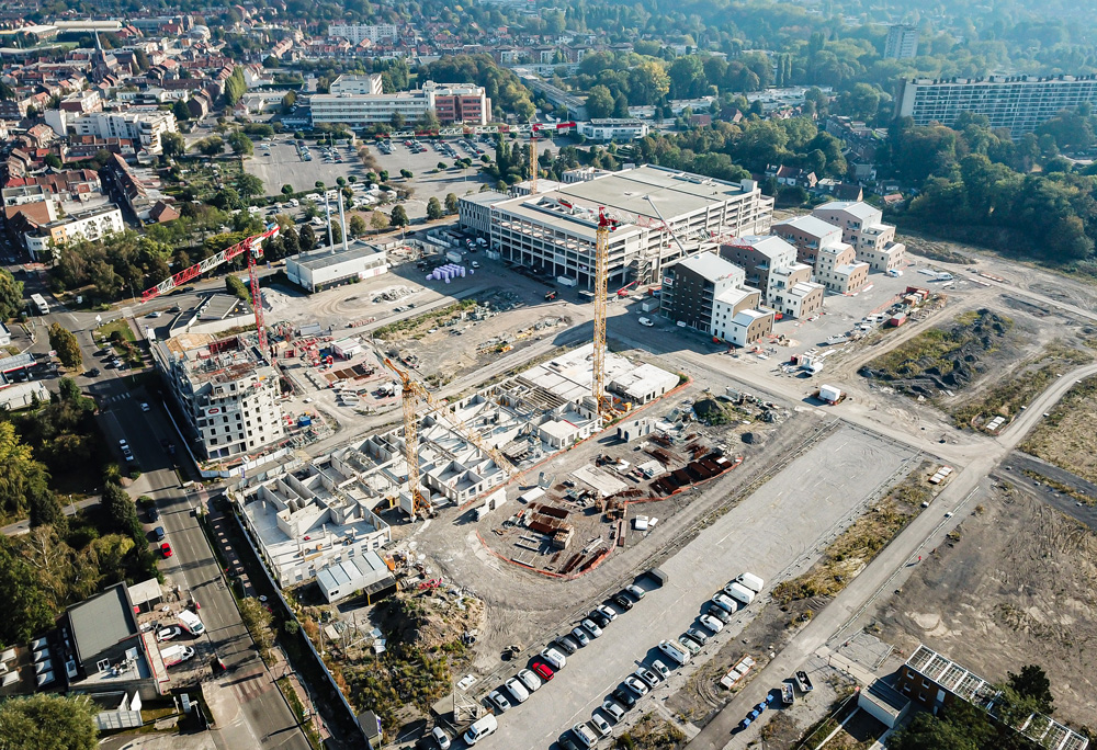 La Maillerie vue du haut