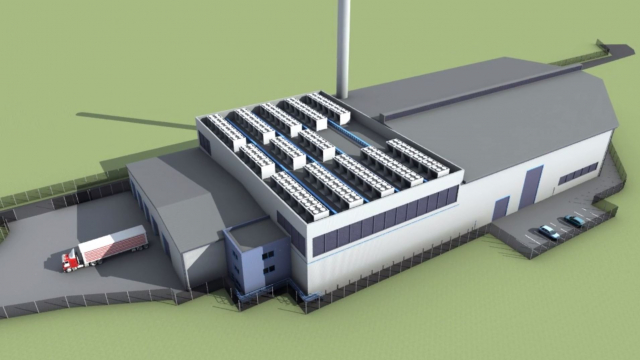 Hoddesdon Biomass gasification plant