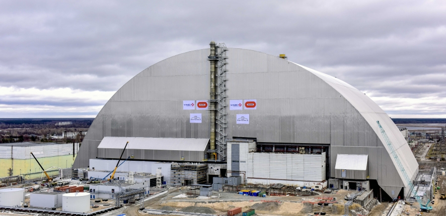 L’arche de Tchernobyl a atteint sa position finale