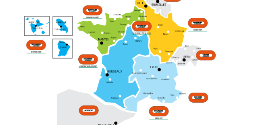 Bouygues Construction harmonise la déclinaison des marques de ses filiales régionales dédiées au bâtiment en France