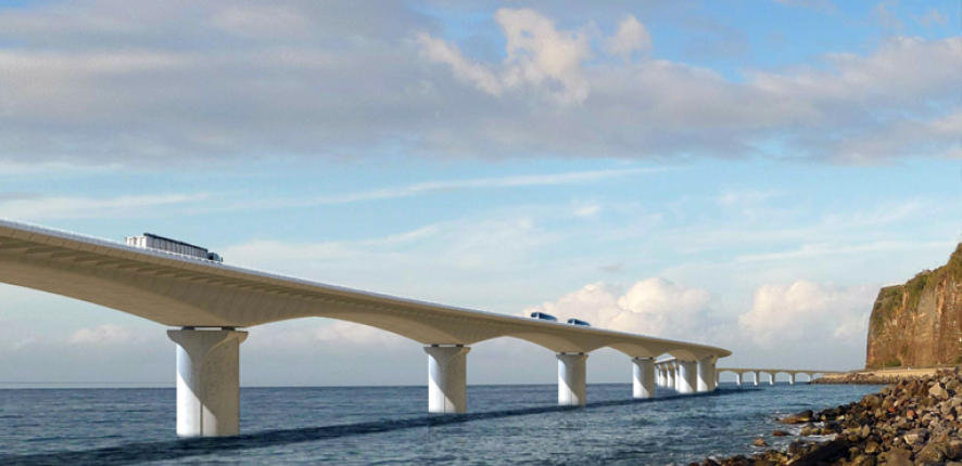 Nouvelle Route du Littoral de l'Ile de la Réunion