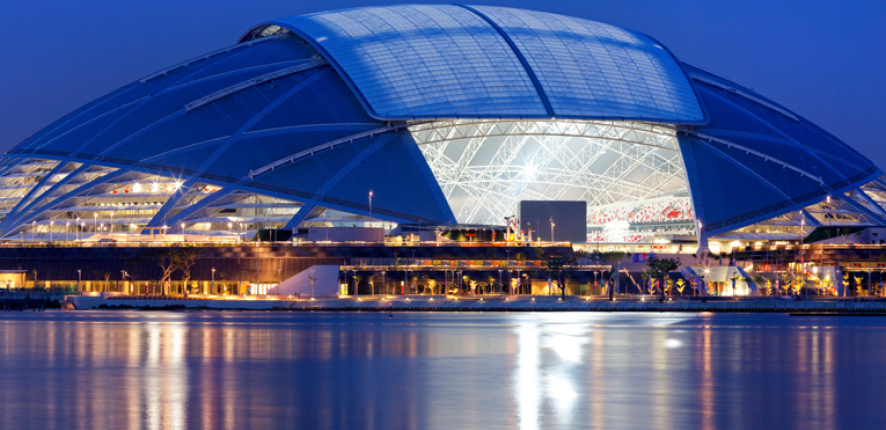 Sports Hub complex in Singapore