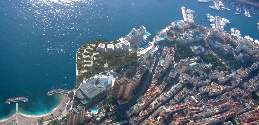 Monaco offshore urban extension project