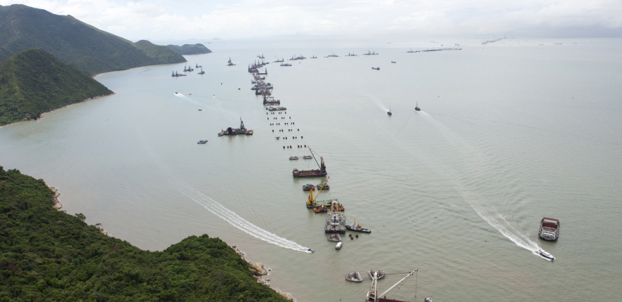 The Hong Kong-Zhuhai-Macao bridge