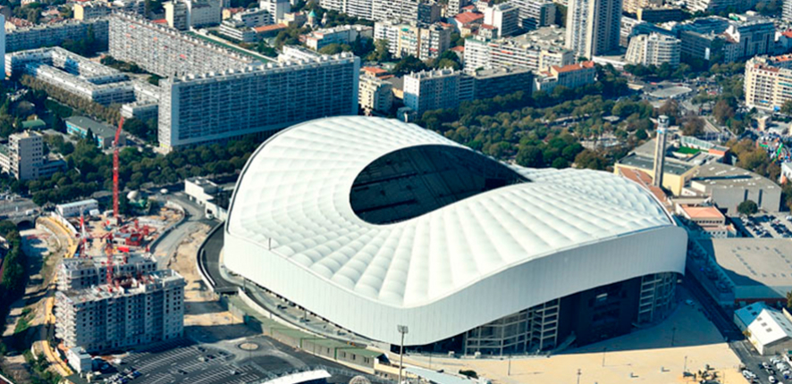 Olympique Marselha - Estádio - Orange Vélodrome