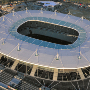 Stade de France, vue du ciel