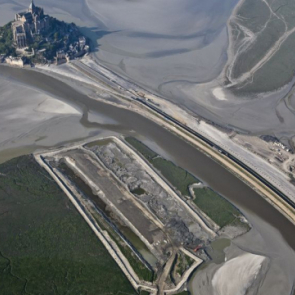 Terrassement Mont Saint-Michel