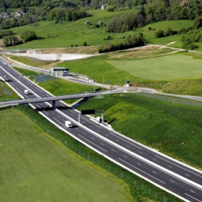 L’autoroute A41 entre Annecy et Genève