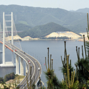 The Masan Bay Bridge