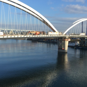 Pont sur le Rhin