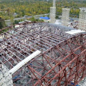 The Chernobyl sarcophagus