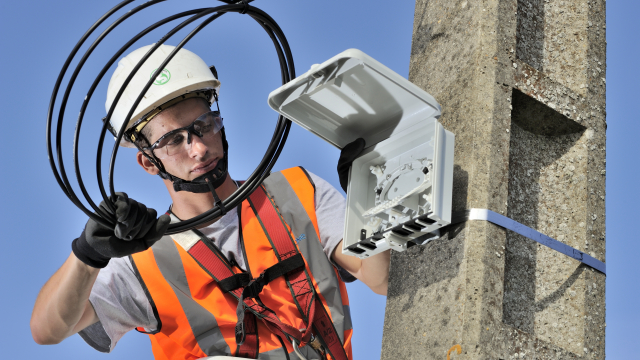 The Fibre To The Home Network in the Oise department