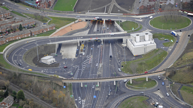 Le tunnel New Tyne Crossing