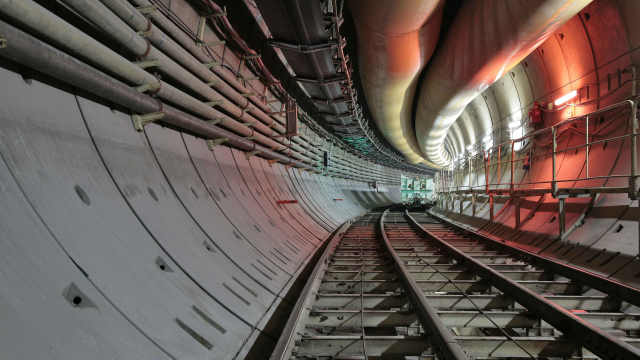 Tunnel hydraulique de Hong Kong