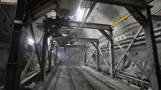 Tunnel hydraulique de Hong Kong