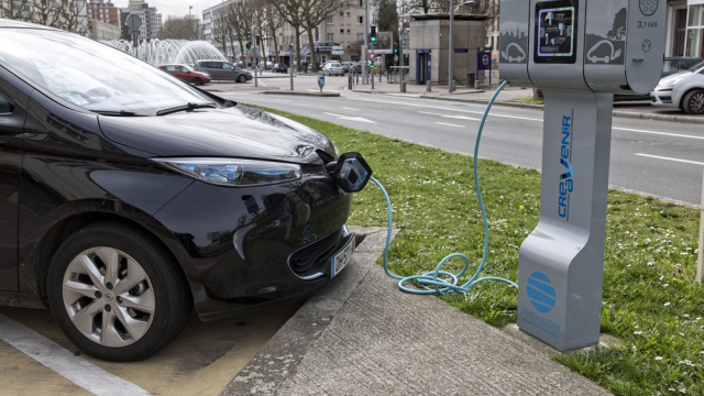 Charging stations for electric vehicles