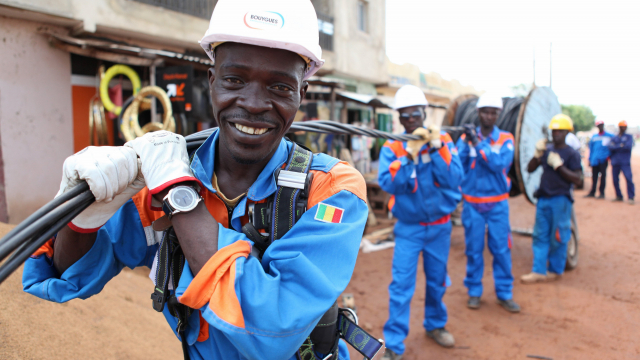 Electricity grids in Mali